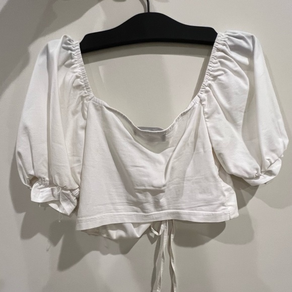 BUNDLE 2 front tie crop tops size small - Picture 2 of 4